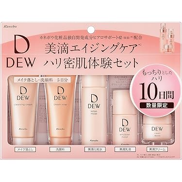 Dew クレンジングクリーム×1 クリームソープ（洗顔料）×4個セット DEW クリームソープ | 花王公式通販 【My Kao Mall】